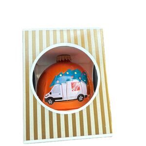 Home Depot Christmas 2021 Ornament Happy Holidays